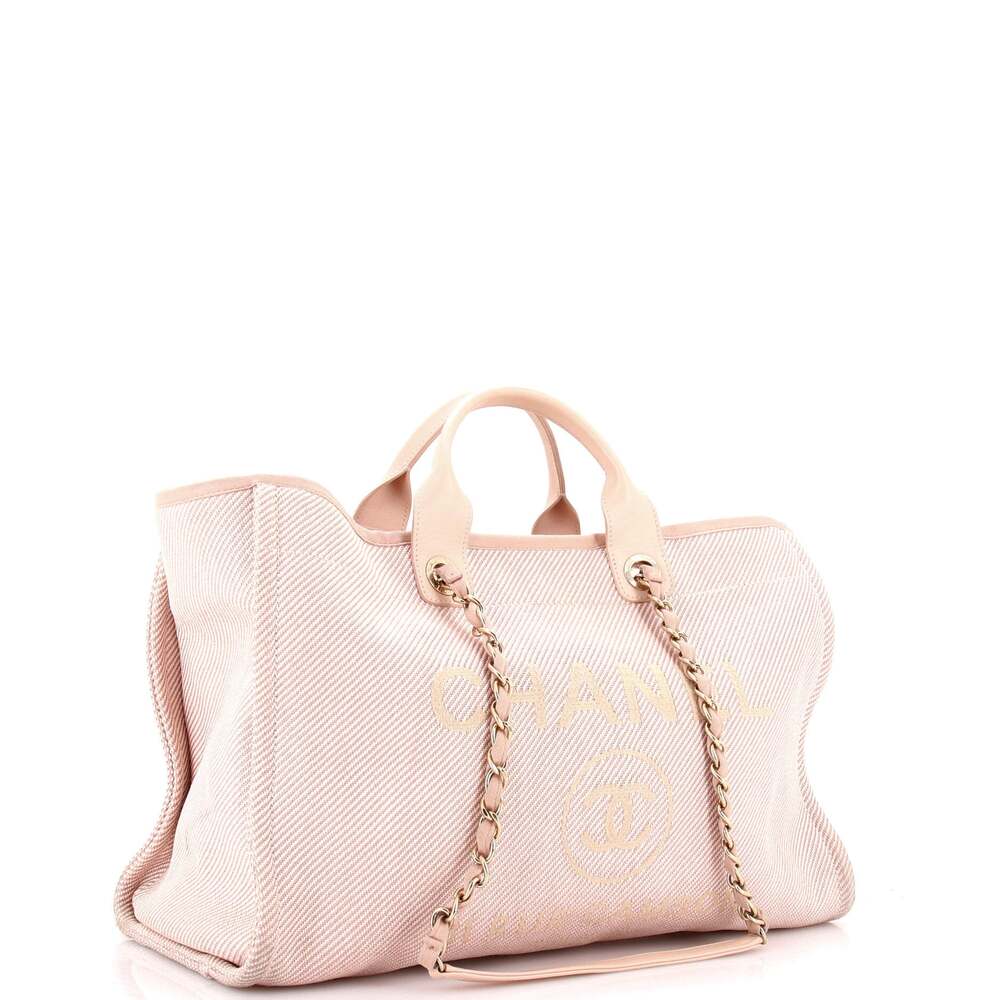 Chanel Deauville Tote Mixed Fibers #253788C32B - Picture 2 of 9